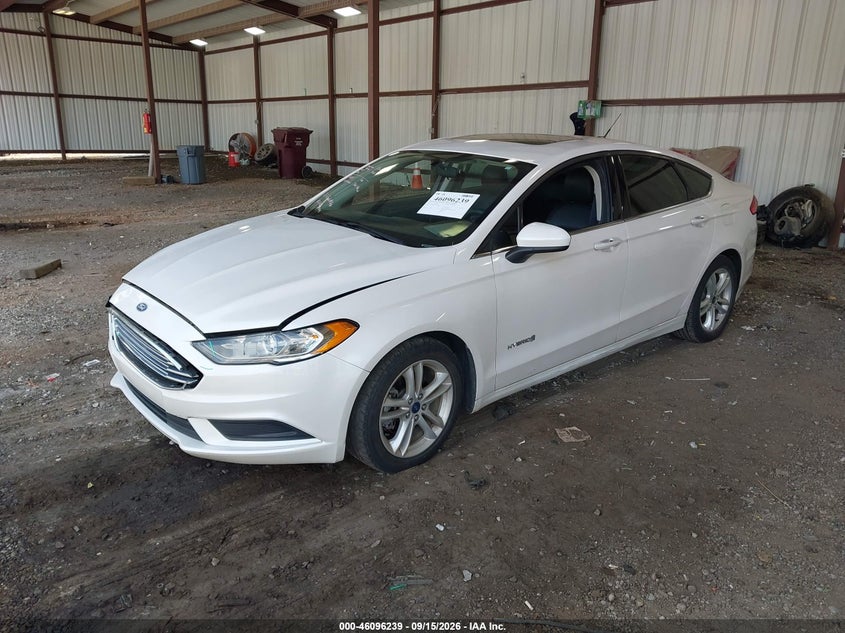 Vin: 3fa6p0lu3jr210300, lot: 46595897, ford fusion hybrid se 20182