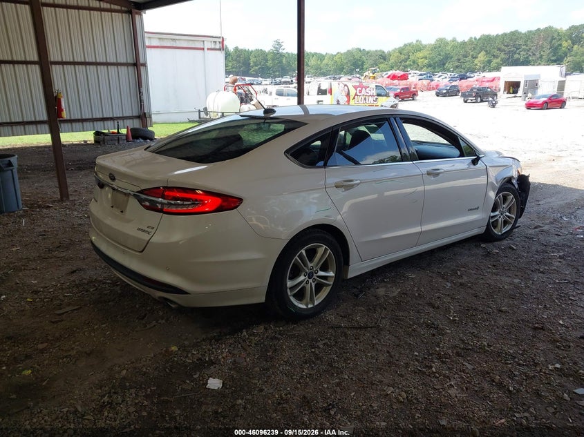 Vin: 3fa6p0lu3jr210300, lot: 46595897, ford fusion hybrid se 20184