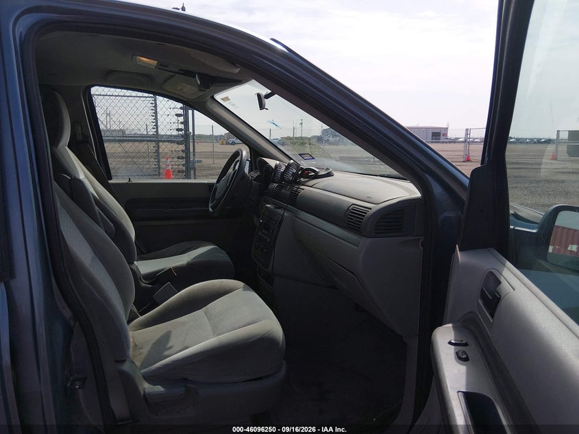 FORD FREESTAR 2005 VIN 2FMDA51675BA49356