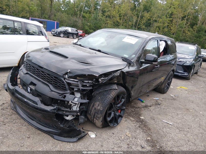 Vin: 1c4sdjh90pc584866, lot: 46595910, dodge durango srt hellcat premium awd 20232