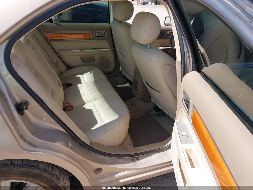 2007 LINCOLN MKZ auction photo 8