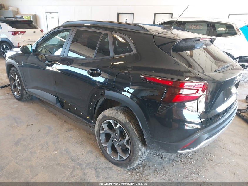 Vin: kl77lhe29rc076128, lot: 46595945, chevrolet trax fwd lt 20243