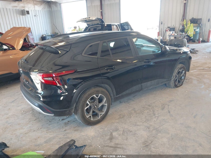 Vin: kl77lhe29rc076128, lot: 46595945, chevrolet trax fwd lt 20244