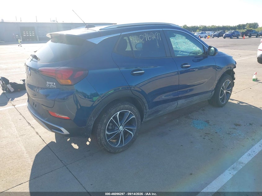 Vin: kl4mmesl4mb088226, lot: 46595955, buick encore gx awd select 20214