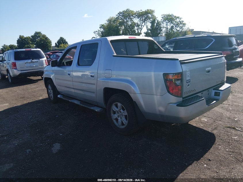 HONDA RIDGELINE 2007 VIN 2HJYK16527H520451