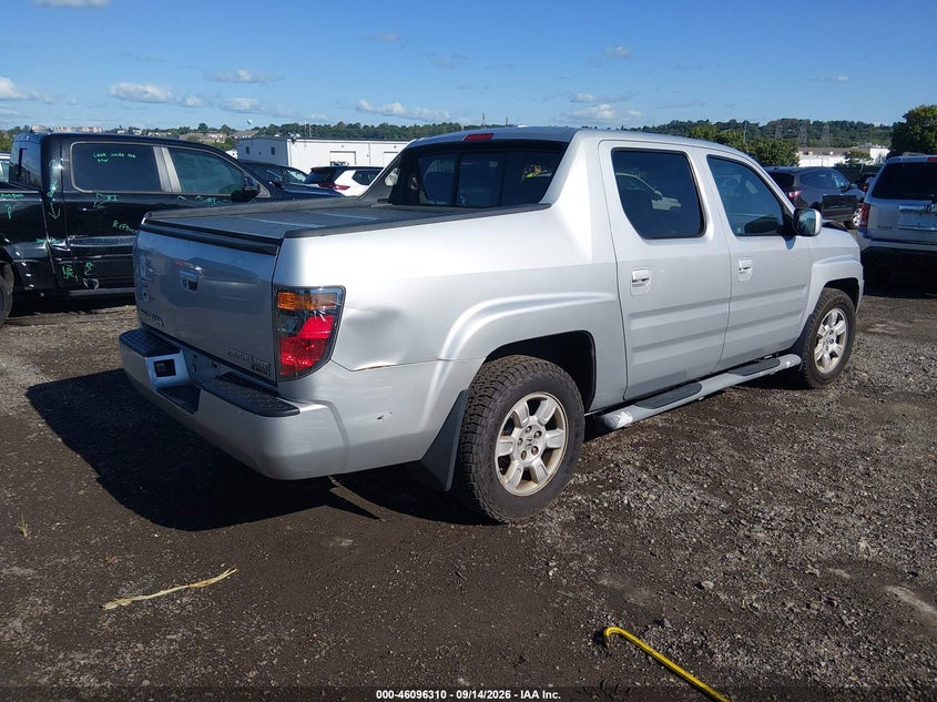HONDA RIDGELINE 2007 VIN 2HJYK16527H520451