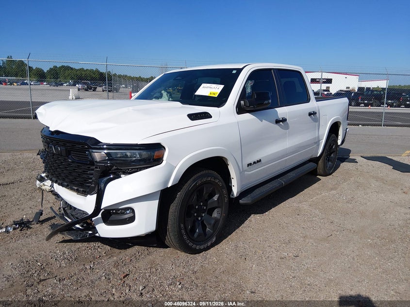 Vin: 1c6srffp4sn565337, lot: 46595982, ram 1500 big horn  4x4 5'7 box 20252