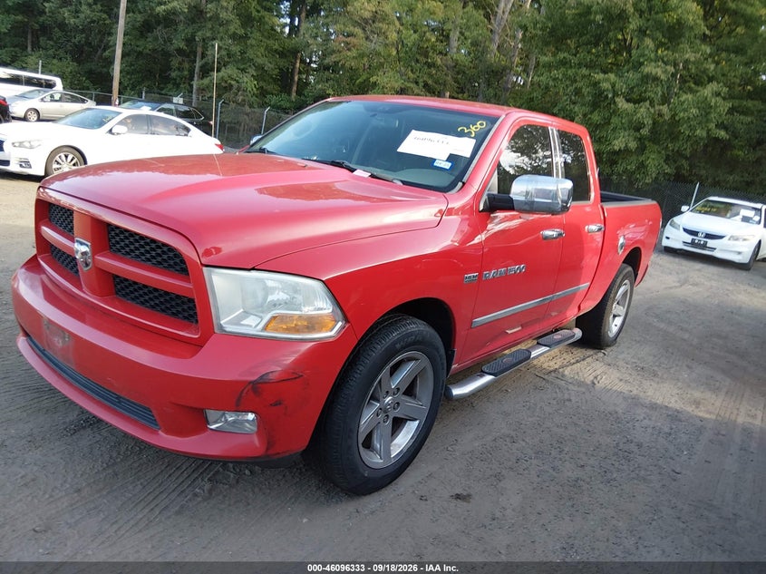 Vin: 1c6rd6ft4cs157112, lot: 46595991, ram 1500 express 20122