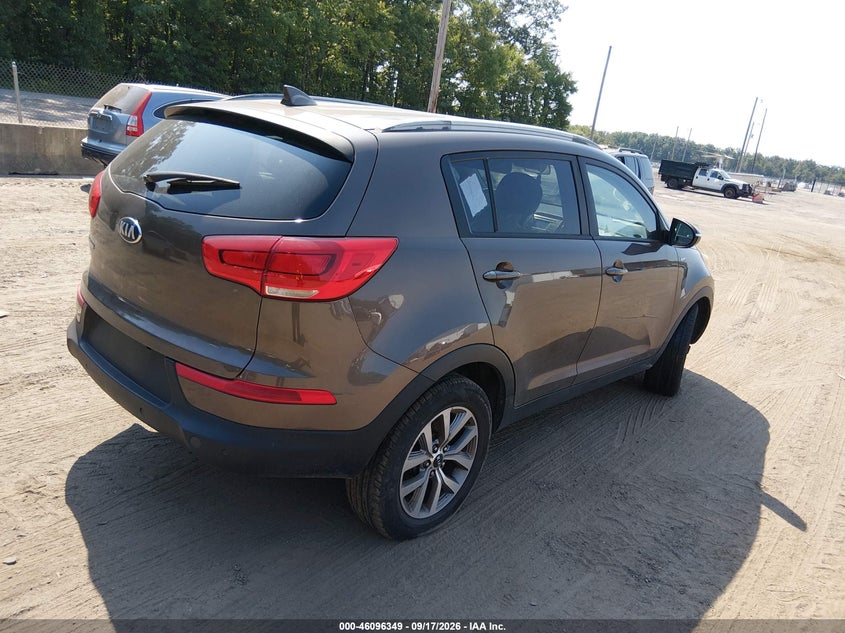 Vin: kndpbcac1e7583700, lot: 46596007, kia sportage lx 20144