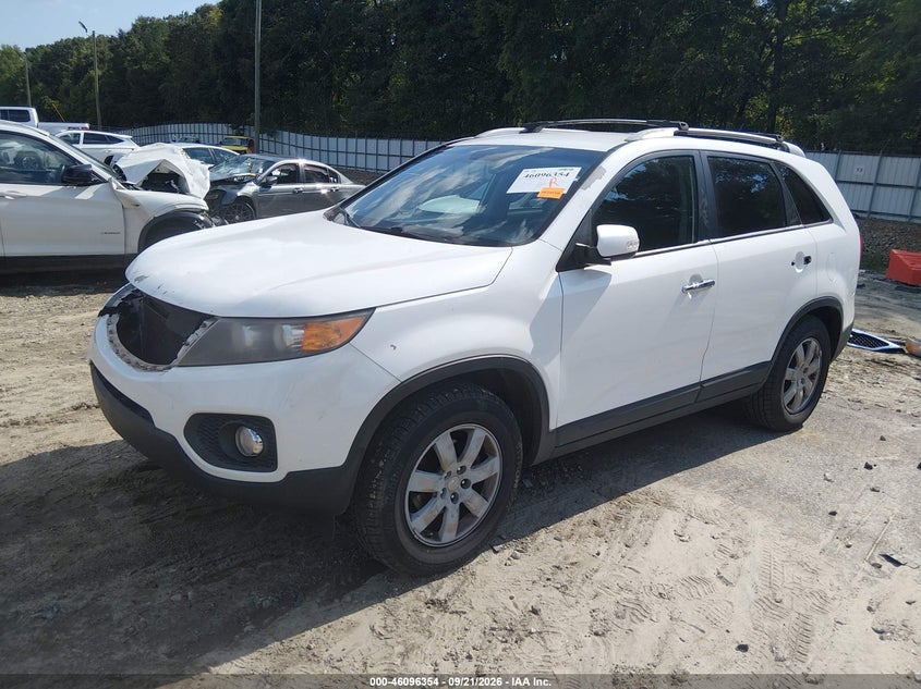 Vin: 5xykt3a69dg348609, lot: 46596012, kia sorento lx 20132