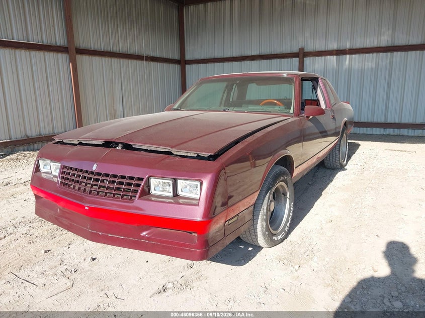 1987 CHEVROLET MONTE CARLO auction photo 2
