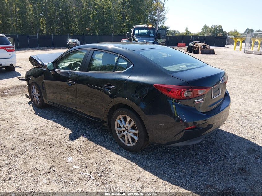 Vin: 3mzbm1u7xgm327150, lot: 46596016, mazda mazda3 i sport 20163