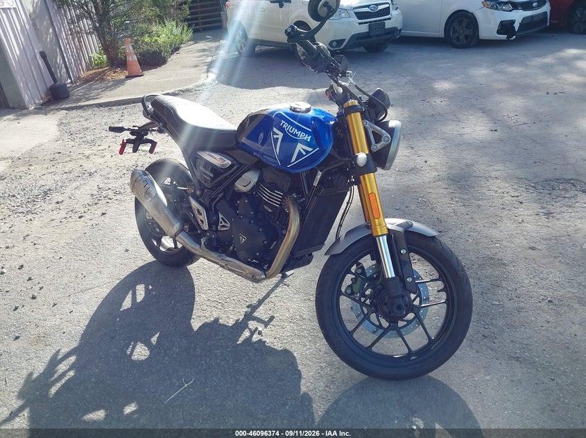 2025 Triumph Motorcycle Speed