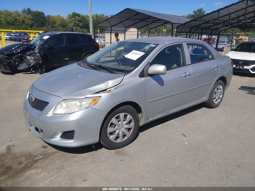 Vin: 1nxbu4ee1az296595, lot: 46596033, toyota corolla le 20102