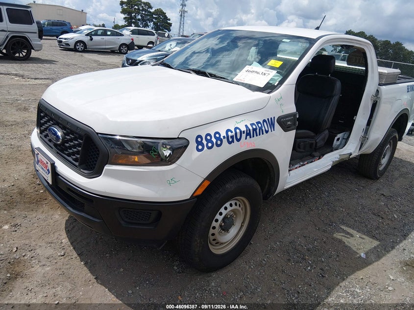 Vin: 1fter1eh8lla30463, lot: 46596045, ford ranger xl 20202