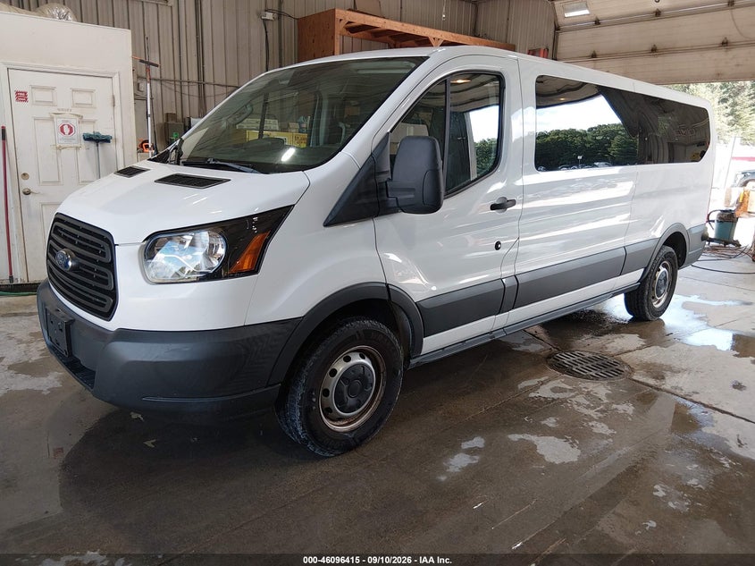 Vin: 1fbzx2zmxjkb31290, lot: 46596073, ford transit-350 xl 20182