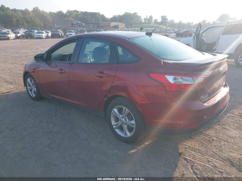Vin: 1fadp3f28dl225106, lot: 46596108, ford focus se 20133