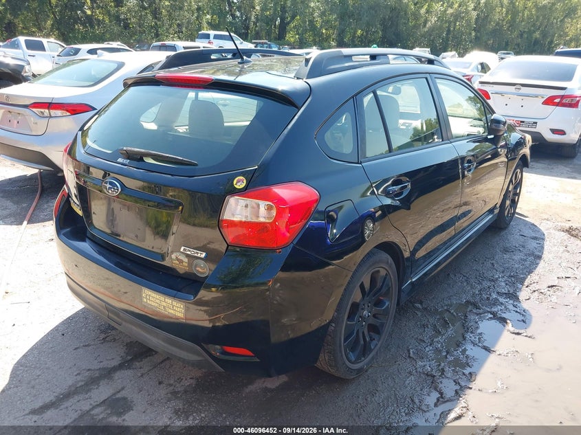 Vin: jf1gpap65g8268862, lot: 46596110, subaru impreza 2.0i sport premium 20164