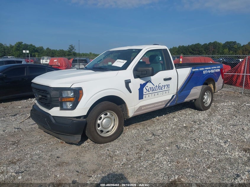 Vin: 1ftmf1cb5pkg05133, lot: 46596126, ford f-150 xl 20232
