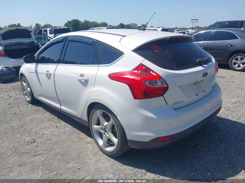 Vin: 1fadp3n22el126817, lot: 46596144, ford focus titanium 20143