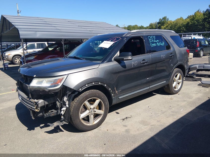 Vin: 1fm5k8dh2ggc96828, lot: 46596150, ford explorer xlt 20162