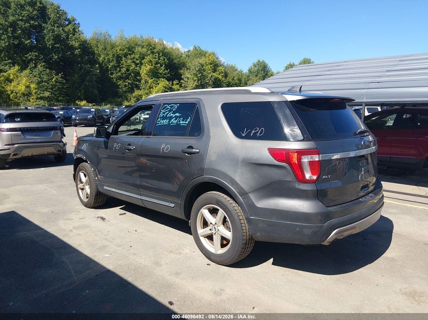 Vin: 1fm5k8dh2ggc96828, lot: 46596150, ford explorer xlt 20163