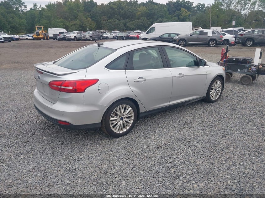 Vin: 1fadp3j20jl219416, lot: 46596157, ford focus titanium 20184