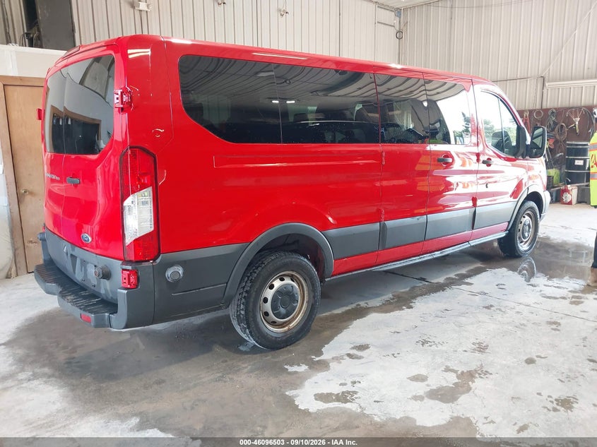 Vin: 1fbzx2zm6gka86020, lot: 46596161, ford transit-350 xl 20164
