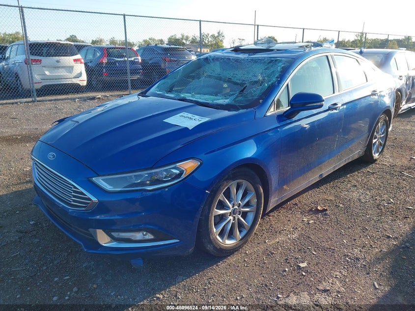 Vin: 3fa6p0hd1hr395546, lot: 46596182, ford fusion se 20172