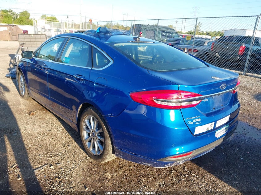 Vin: 3fa6p0hd1hr395546, lot: 46596182, ford fusion se 20173