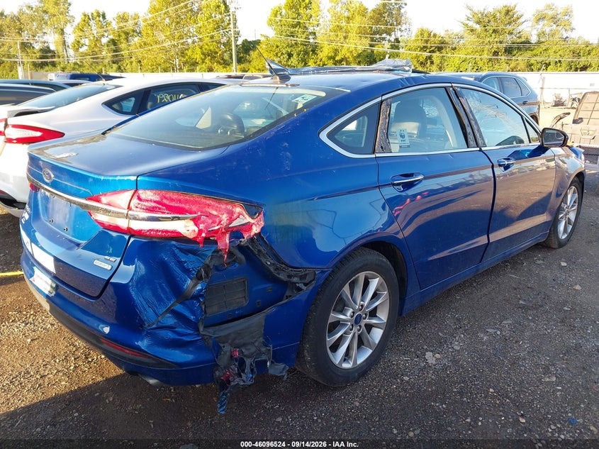 Vin: 3fa6p0hd1hr395546, lot: 46596182, ford fusion se 20174