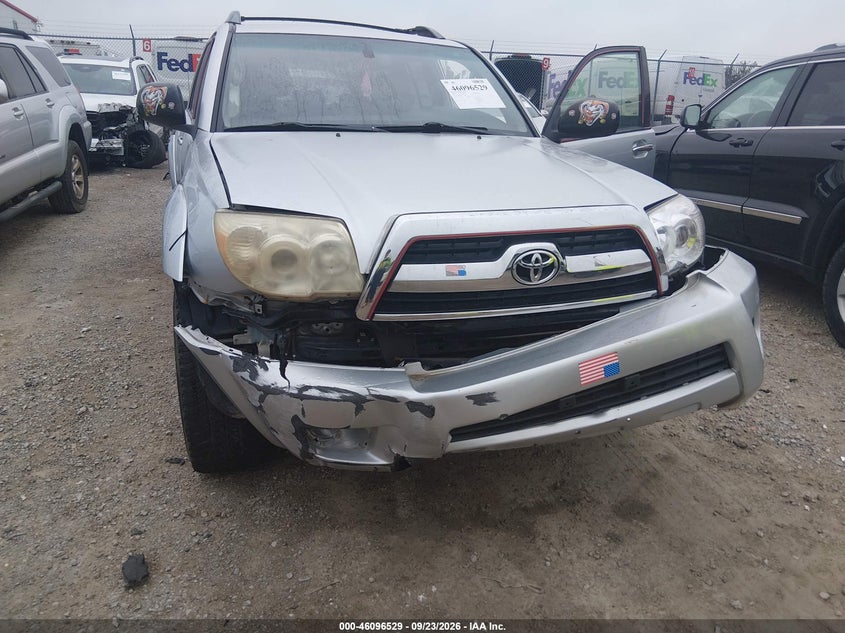 TOYOTA 4RUNNER 2007 VIN JTEBU14R870125586