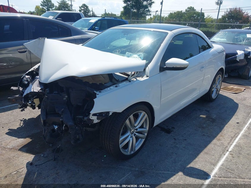Vin: wvwfw7ah8cv018212, lot: 46596193, volkswagen eos executive 20122