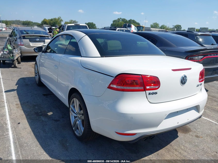Vin: wvwfw7ah8cv018212, lot: 46596193, volkswagen eos executive 20123
