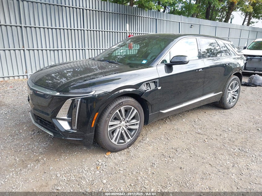 Vin: 1gykprrlxrz121630, lot: 46596201, cadillac lyriq luxury w/1sd 20242