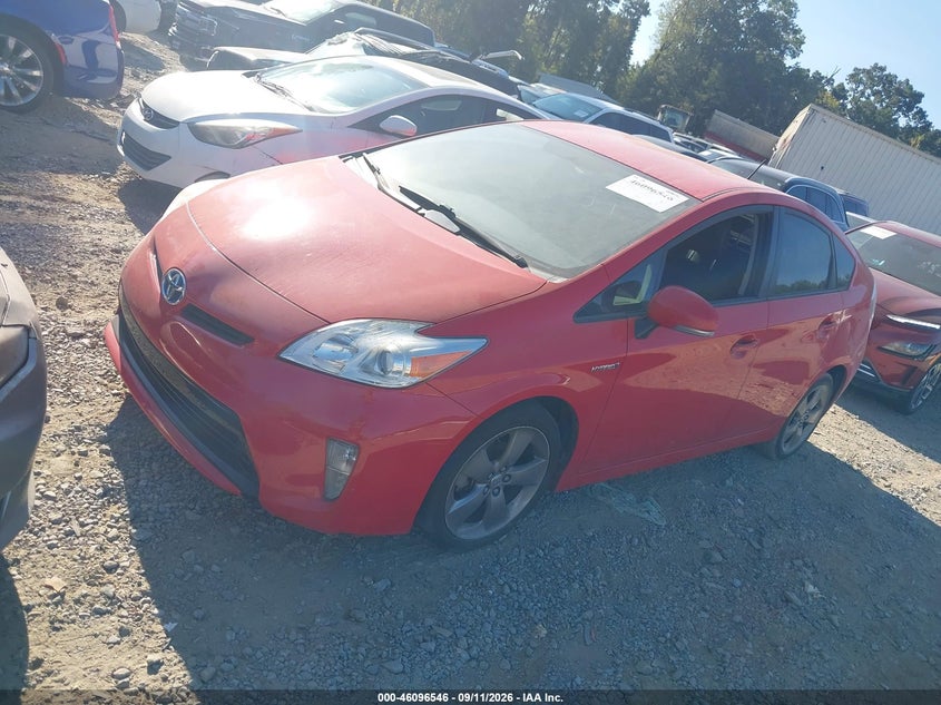 2015 TOYOTA PRIUS auction photo 2