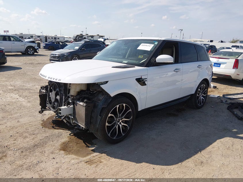 Vin: salwr2su7na216627, lot: 46596205, land rover range rover sport hse silver edition mhev 20222