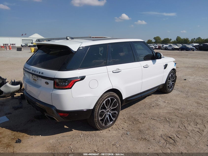 Vin: salwr2su7na216627, lot: 46596205, land rover range rover sport hse silver edition mhev 20224