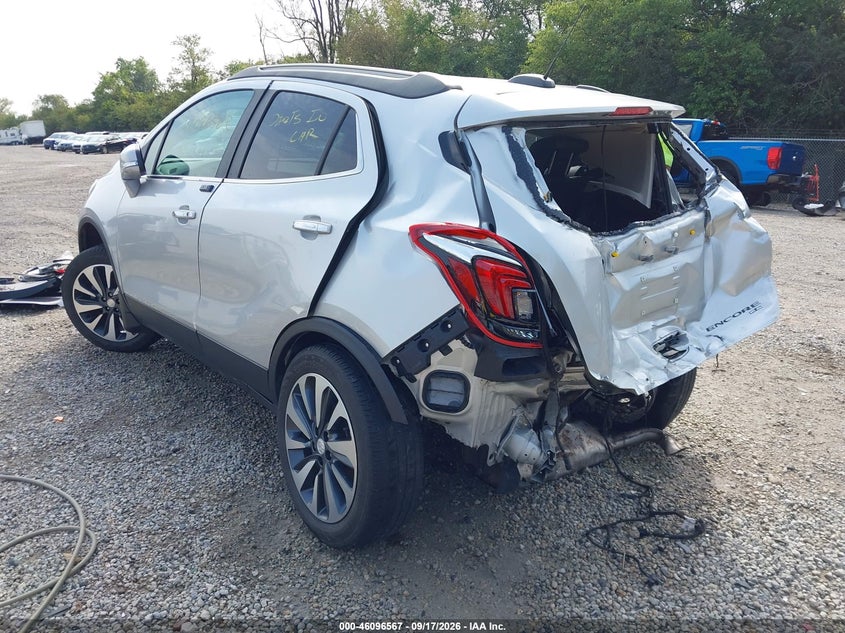 Vin: kl4cjgsb2lb020173, lot: 46596225, buick encore awd essence 20203