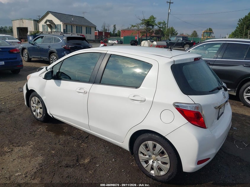 Vin: jtdktud32ed579648, lot: 46596228, toyota yaris le (tmc/cbu plant) 20143