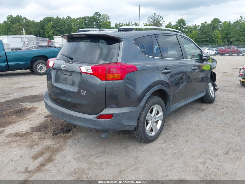 Vin: jtmrfrev7ej004935, lot: 46596250, toyota rav4 xle 20144