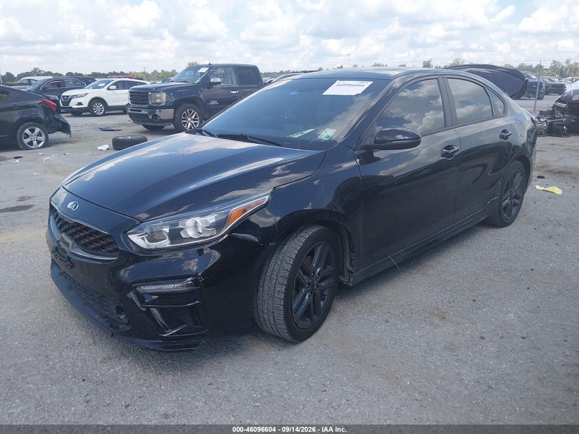 Vin: 3kpf34ad7me389291, lot: 46596262, kia forte gt-line 20212