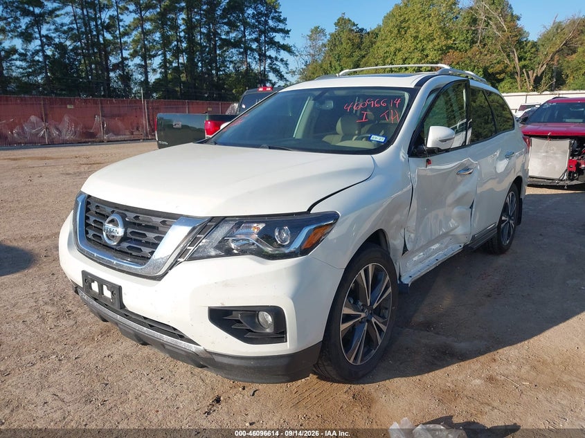 2019 Nissan Pathfinder, Лівий бік, IAAI, VIN 5N1DR2MN7KC638882 — фото 2