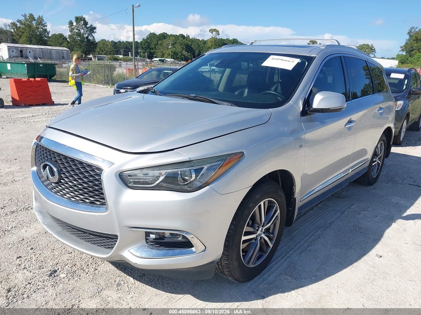 Vin: 5n1dl0mm7kc513183, lot: 46596321, infiniti qx60 luxe 20192
