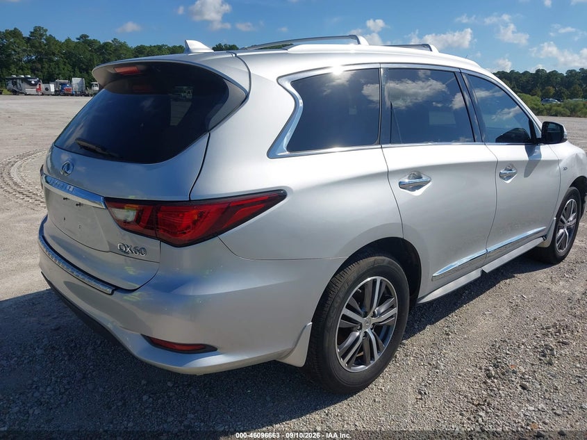 Vin: 5n1dl0mm7kc513183, lot: 46596321, infiniti qx60 luxe 20194