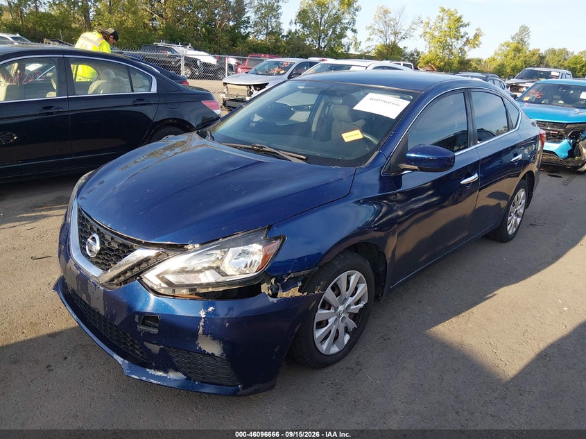2017 NISSAN SENTRA auction photo 2