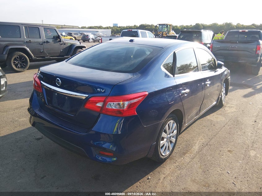 2017 NISSAN SENTRA auction photo 4