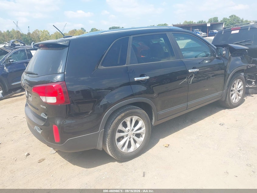 Vin: 5xyku4a79fg656460, lot: 46596333, kia sorento ex v6 20154