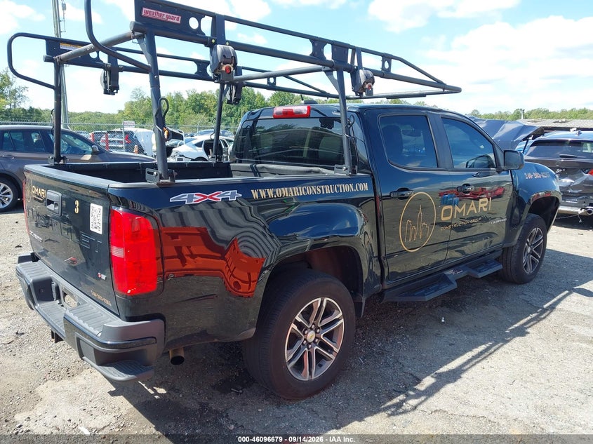 Vin: 1gcgtben8n1150963, lot: 46596337, chevrolet colorado 4wd  short box wt 20224