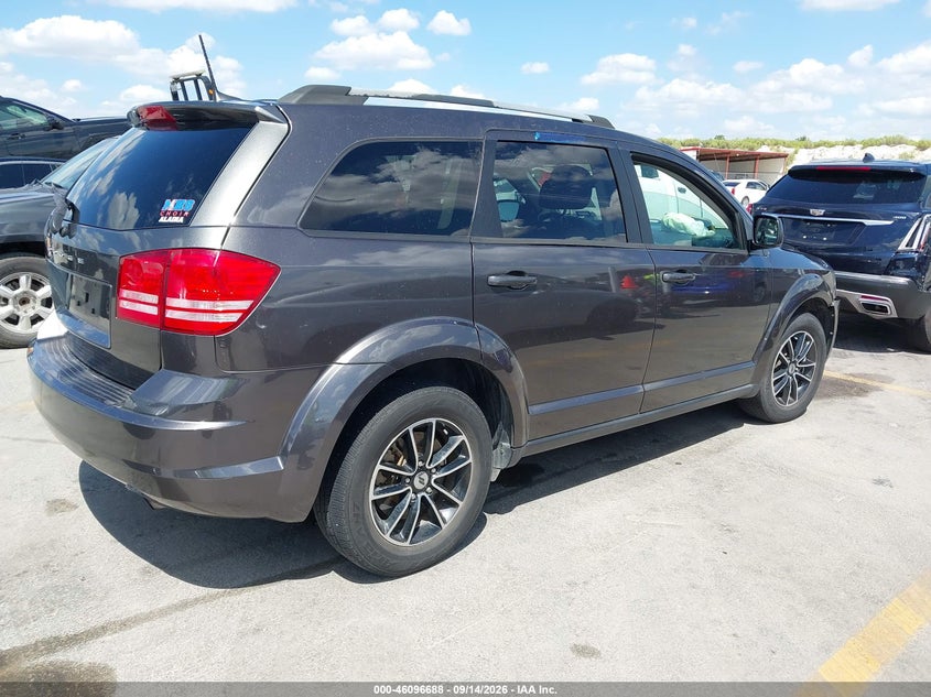Vin: 3c4pdcab8jt443487, lot: 46596346, dodge journey se 20184